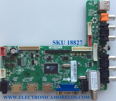 MAIN / AFFINITY B13041680 / T.MS3393.81 / E310229 / PANEL`S TY390LK03-BCW2 / HV320WX2-201 / MODELO SLE2039